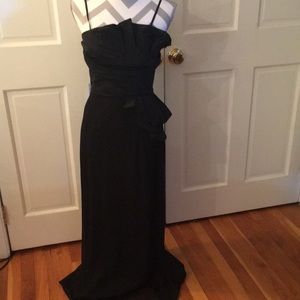 Black formal gown/dress